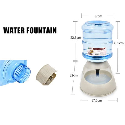Automatic Gravity Water Dispenser dimensions diagram showing 17cm width and 30.5cm height